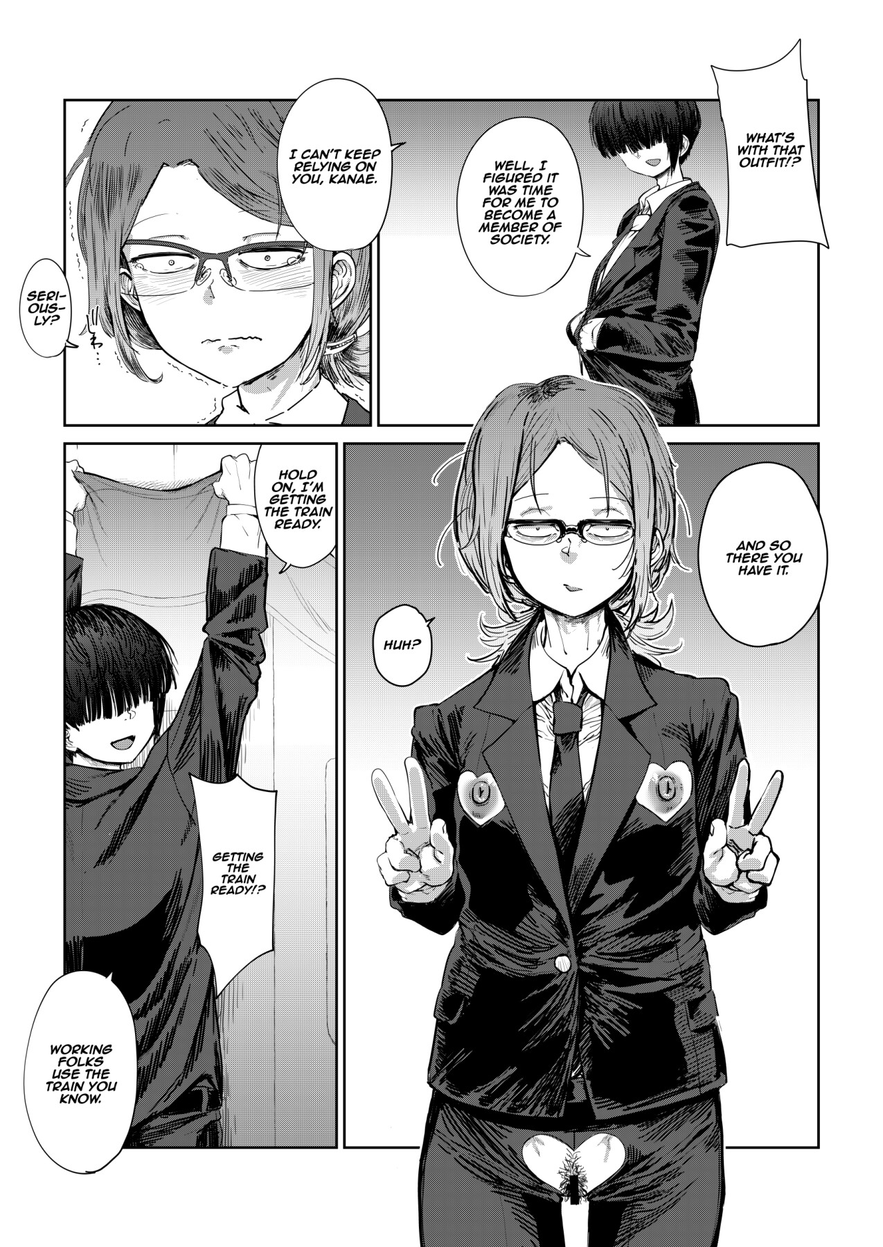 Hentai Manga Comic-Tired office lady vs. a gigolo-Read-36